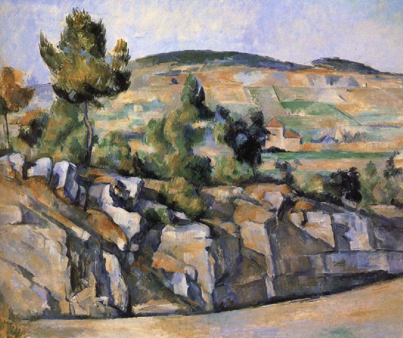 Paul Cezanne Road Norge oil painting art